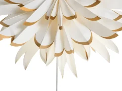 Decorazione natalizia SVEDAN Stella 60 cm Bianco sporco