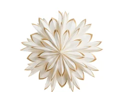 Decorazione natalizia SVEDAN Stella 60 cm Bianco sporco