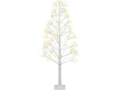 Decorazione per esterni LED ALBIONI Albero 180 cm Bianco