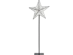 Decorazione per esterni LED SANNAN Stella 110 cm Nero