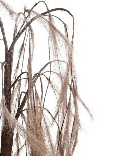 Decorazione per esterni LED KOPASKER Albero 160 cm Beige