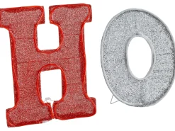 Decorazione per esterni LED GRENVIK 40 cm Bianco Rosso