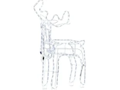 Decorazione per esterni LED INNNES Renna 94 cm Bianco