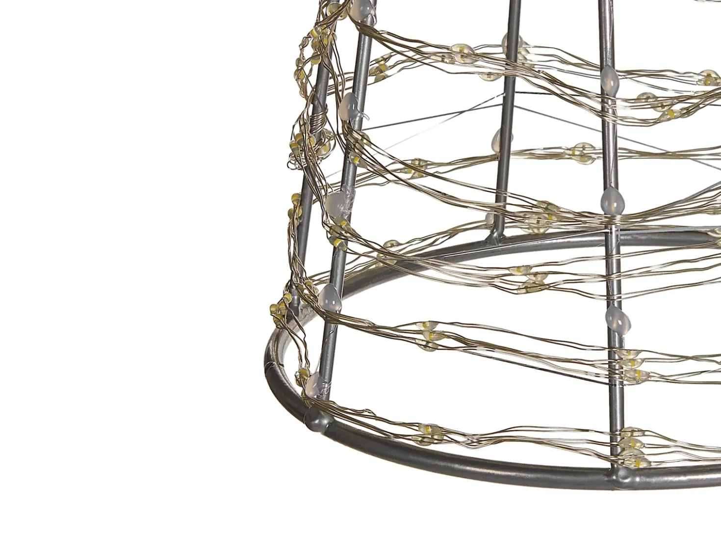 Decorazione per esterni LED KOTALA Albero di Natale 57 cm Argento