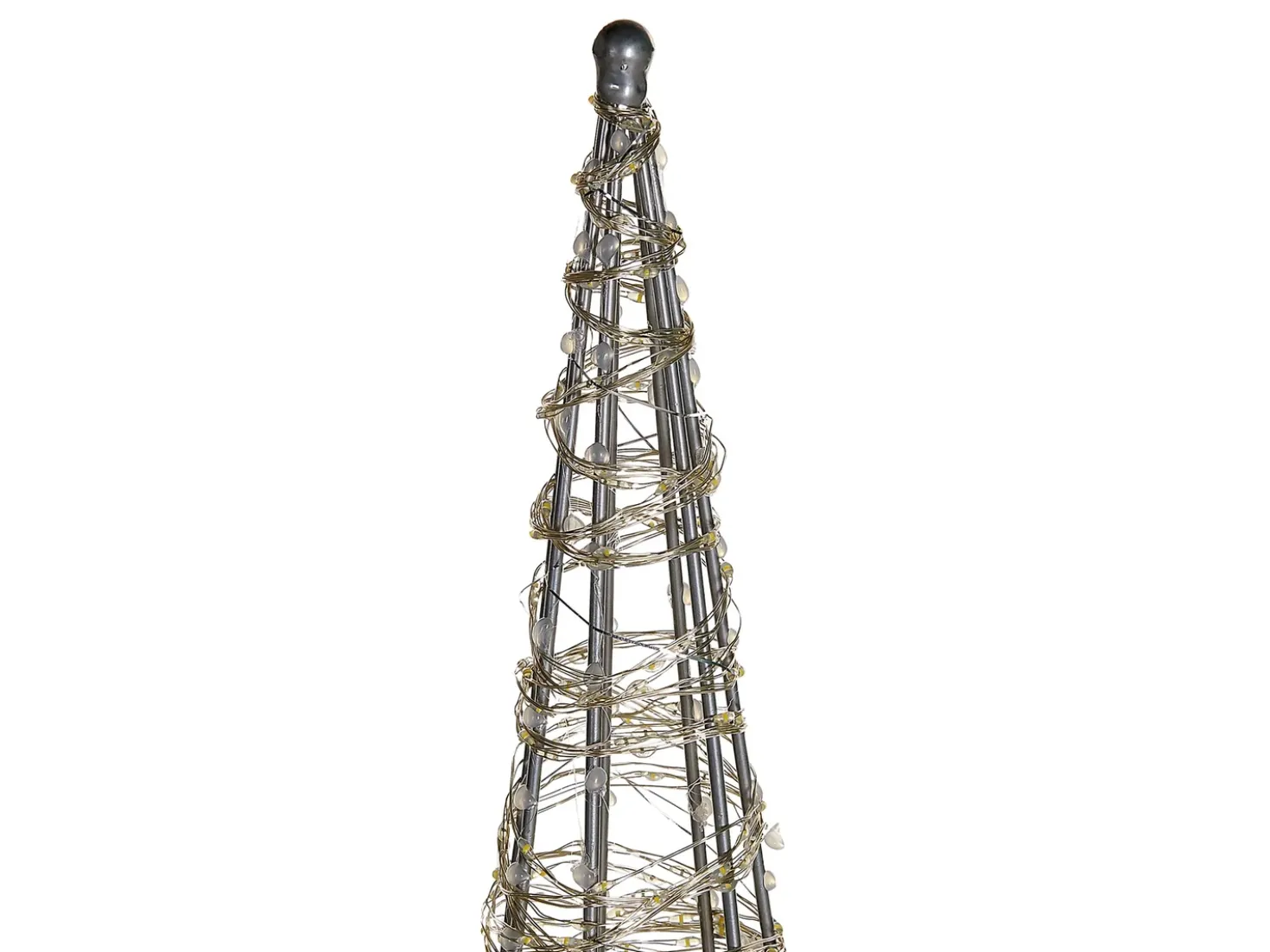 Decorazione per esterni LED KOTALA Albero di Natale 57 cm Argento