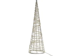 Decorazione per esterni LED KOTALA Albero di Natale 57 cm Argento