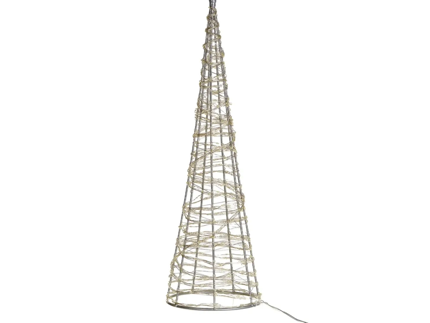 Decorazione per esterni LED KOTALA Albero di Natale 57 cm Argento