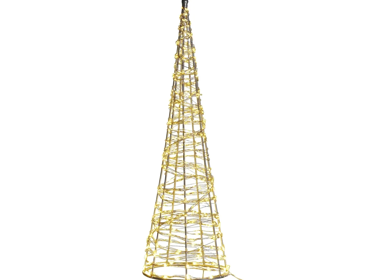 Decorazione per esterni LED KOTALA Albero di Natale 57 cm Argento