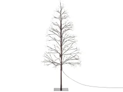 Decorazione per esterni LED LONKARI Albero 150 cm Marrone