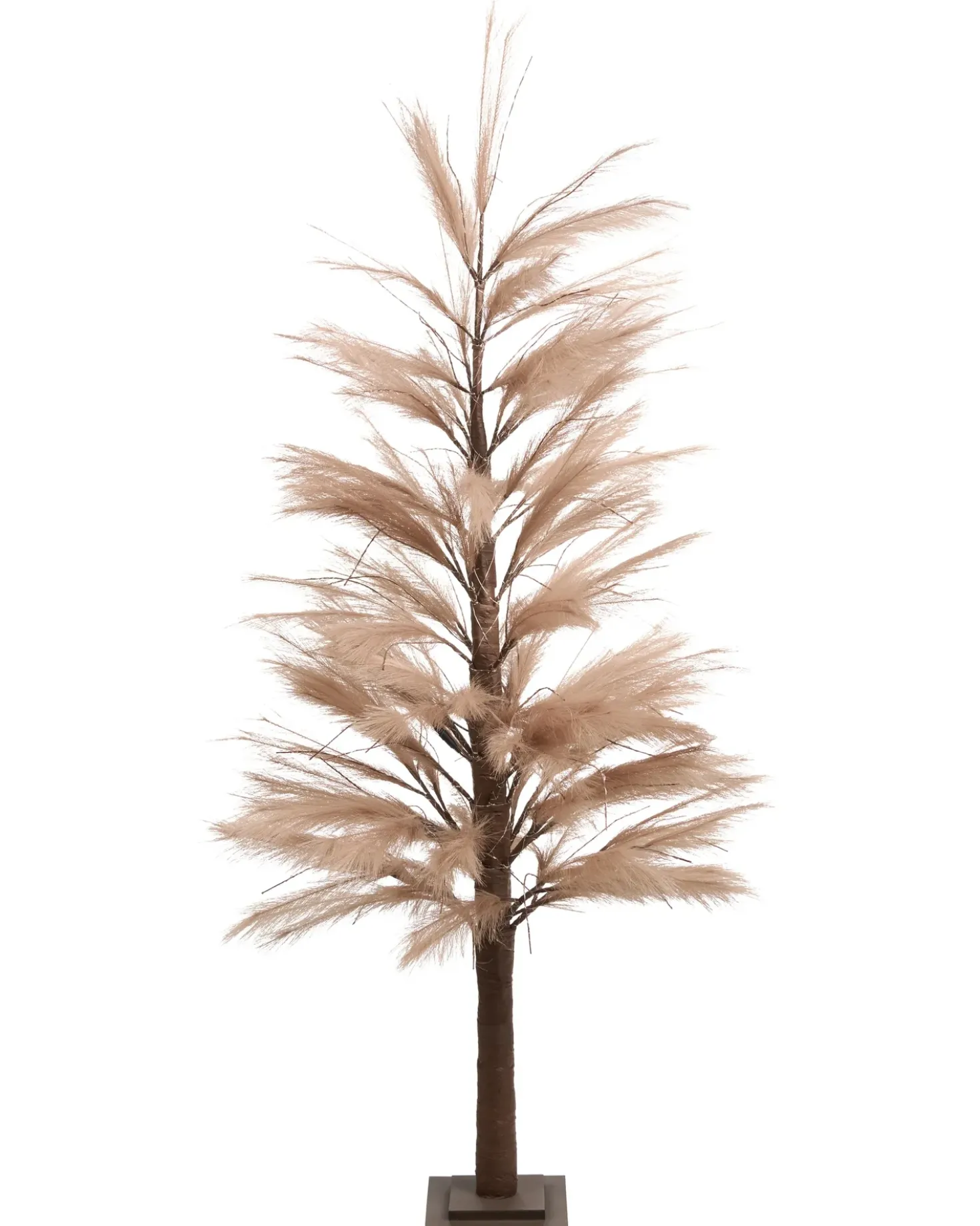 Decorazione per esterni LED HAUGANES Albero di Natale 190 cm Beige