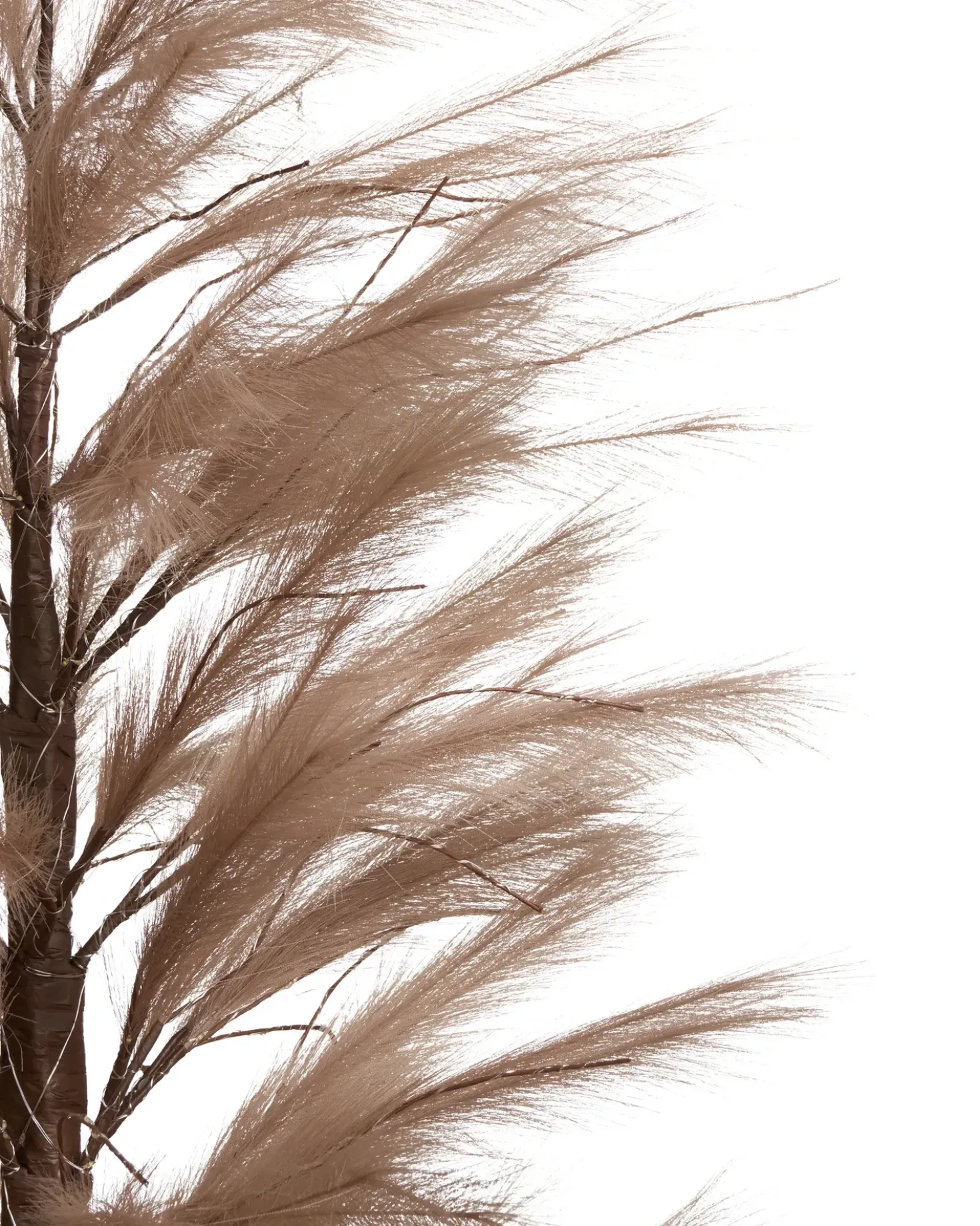 Decorazione per esterni LED HAUGANES Albero di Natale 190 cm Beige