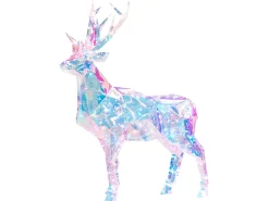 Decorazione per esterni LED POLARIS Renna 90 cm Multicolore