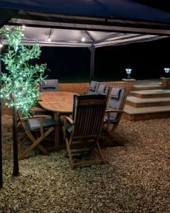 Decorazione per esterni LED CELIONI Albero 180 cm Verde