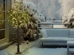 Decorazione per esterni LED CELIONI Albero 180 cm Verde