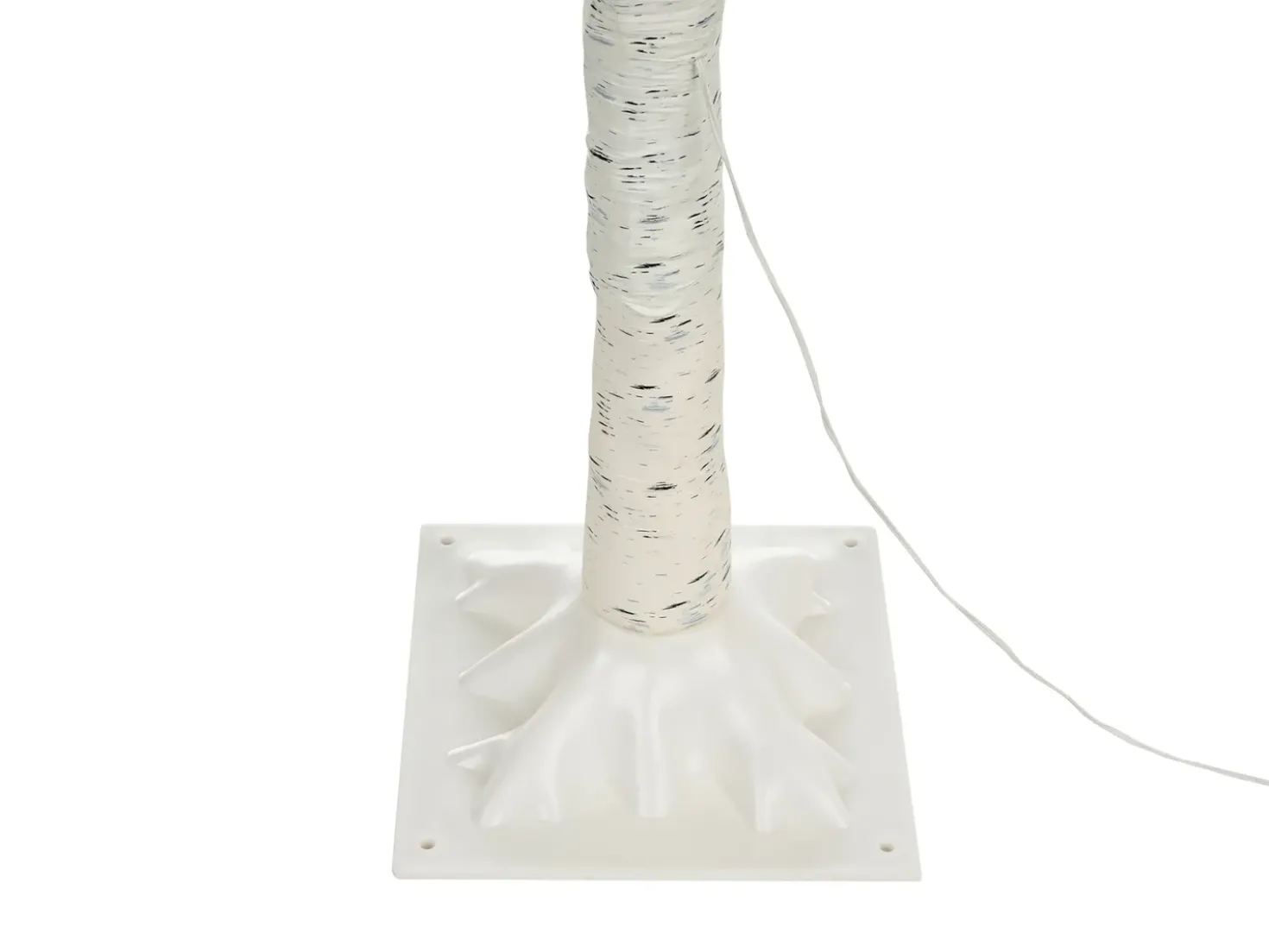 Decorazione per esterni LED SUONTEE Albero di Natale 180 cm Bianco