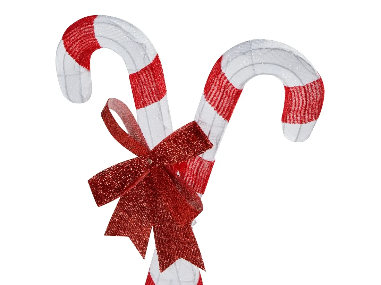 Decorazione per esterni LED OLASVIK 90 cm Bianco Rosso