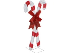 Decorazione per esterni LED OLASVIK 90 cm Bianco Rosso