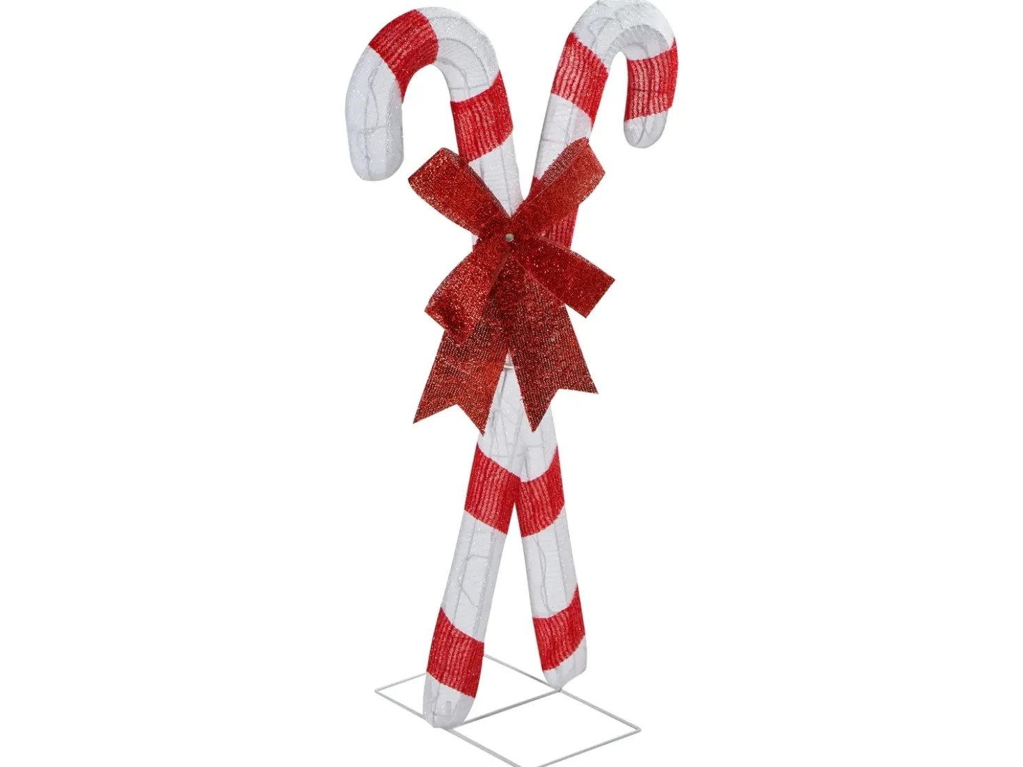 Decorazione per esterni LED OLASVIK 90 cm Bianco Rosso