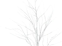 Decorazione per esterni LED LAPPI Albero di Natale 160 cm Bianco
