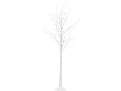 Decorazione per esterni LED LAPPI Albero di Natale 190 cm Bianco