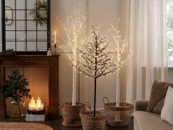 Decorazione per esterni LED LAPPI Albero di Natale 190 cm Bianco