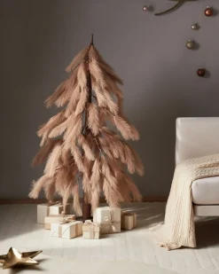 Decorazione per esterni LED BIFROST Albero di Natale 123 cm Beige