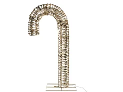 Decorazione per esterni LED NORRESO Bastoncino di zucchero 74 cm Oro