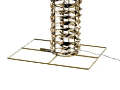 Decorazione per esterni LED NORRESO Bastoncino di zucchero 74 cm Oro