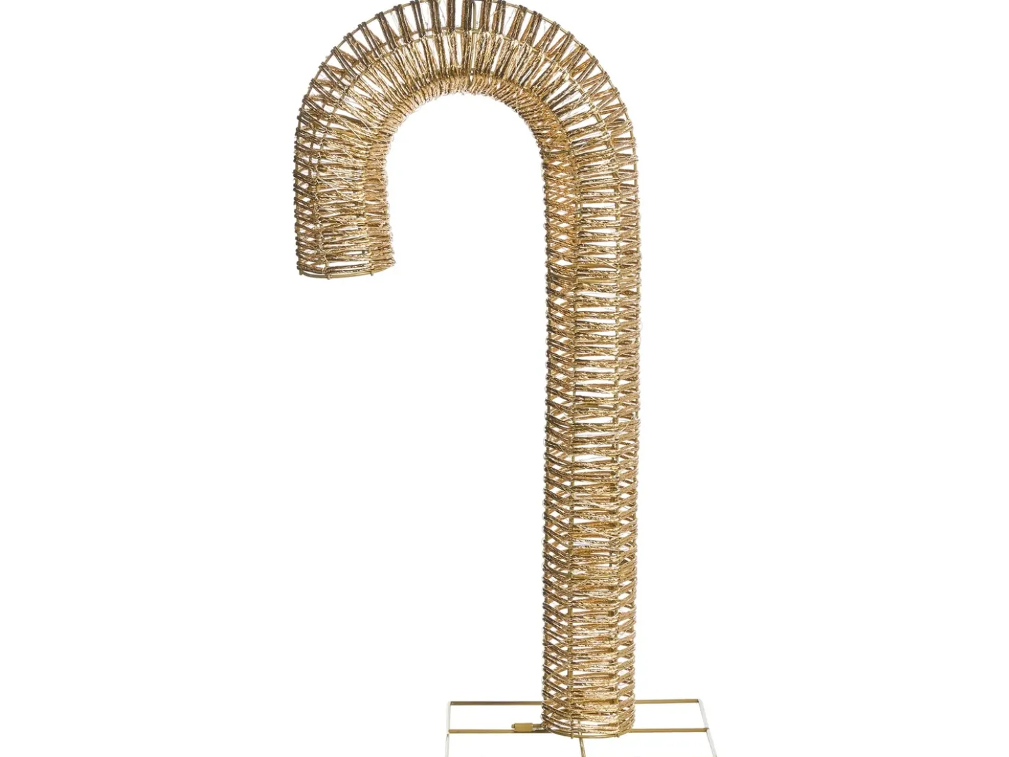Decorazione per esterni LED HOLMAVIK Bastoncino di zucchero 74 cm Oro