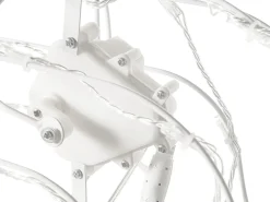 Decorazione per esterni LED MIKKELI Renna animata 76/47/52 cm Bianco