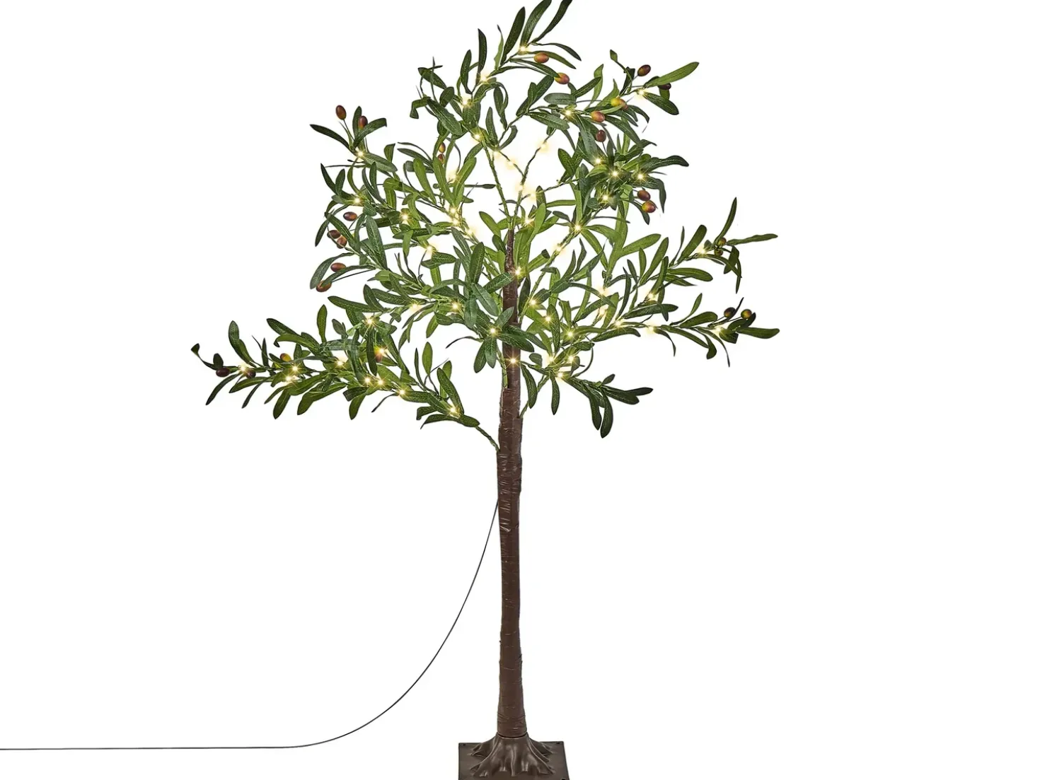 Decorazione per esterni LED CELIONI Albero 120 cm Verde