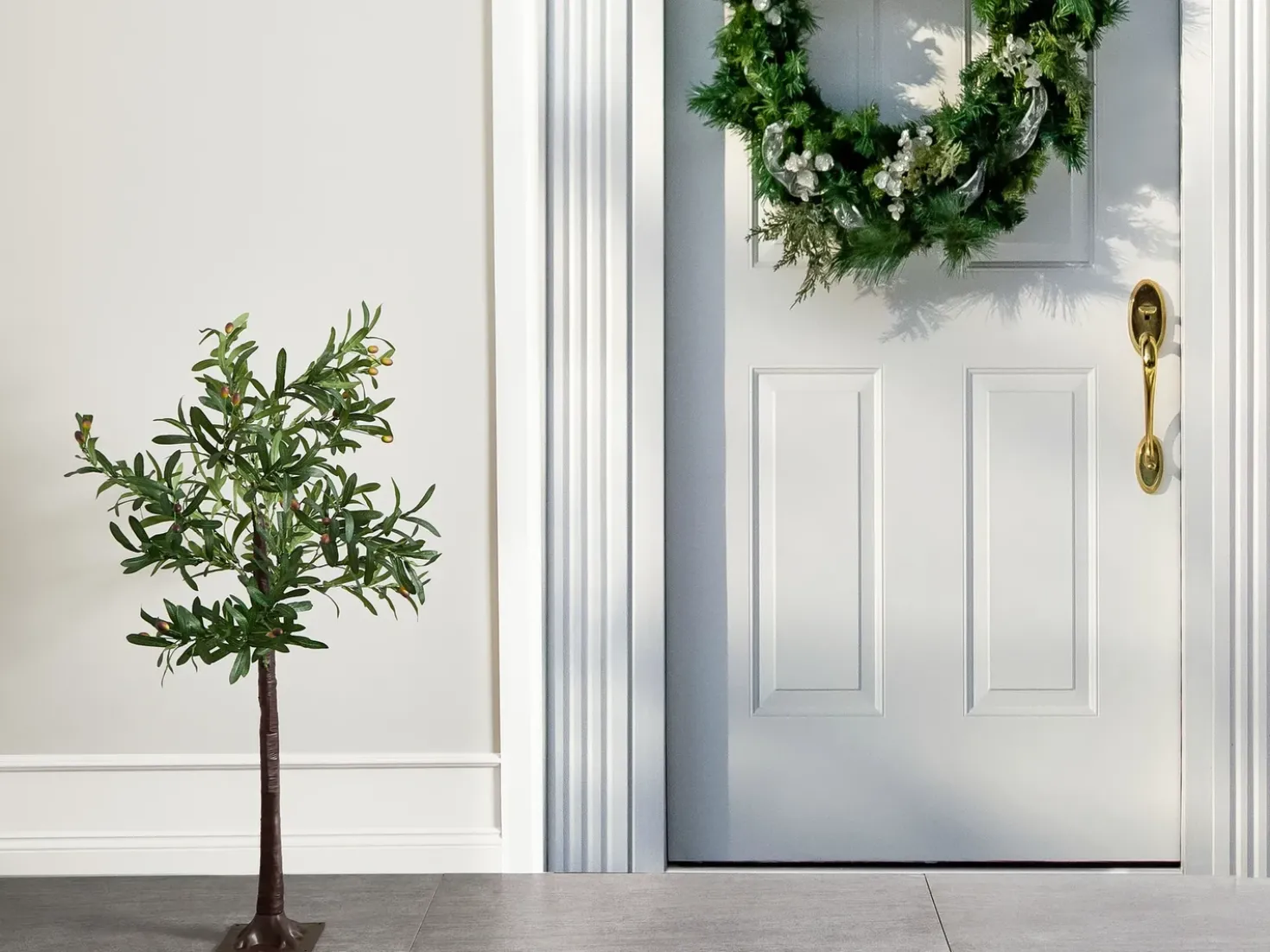 Decorazione per esterni LED CELIONI Albero 120 cm Verde