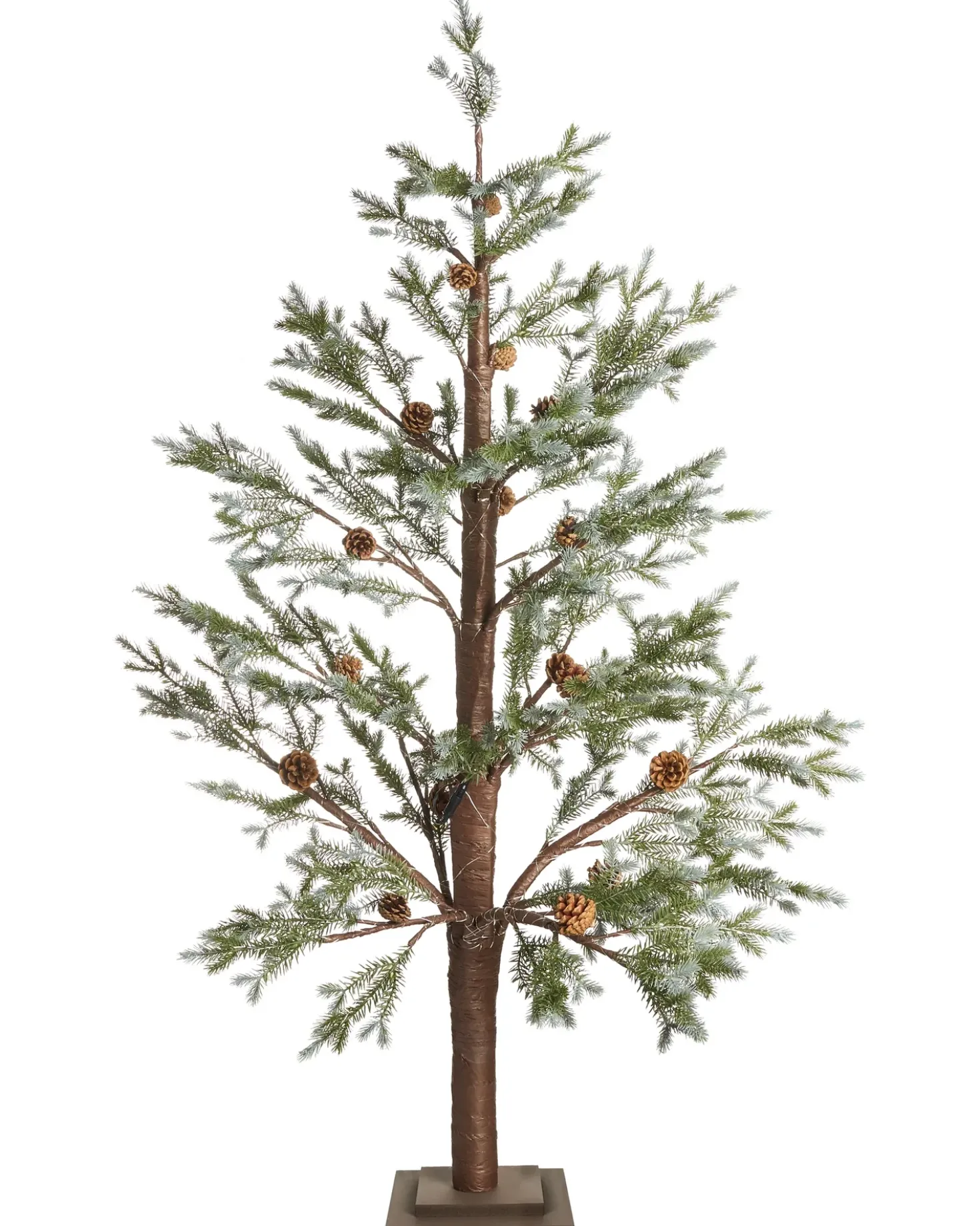Decorazione per esterni LED LAUGARAS Albero di Natale 150 cm Verde