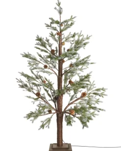 Decorazione per esterni LED LAUGARAS Albero di Natale 150 cm Verde