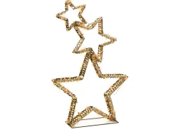 Decorazione per esterni LED BURESO Stella 80 cm Oro