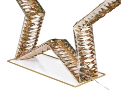 Decorazione per esterni LED BURESO Stella 80 cm Oro