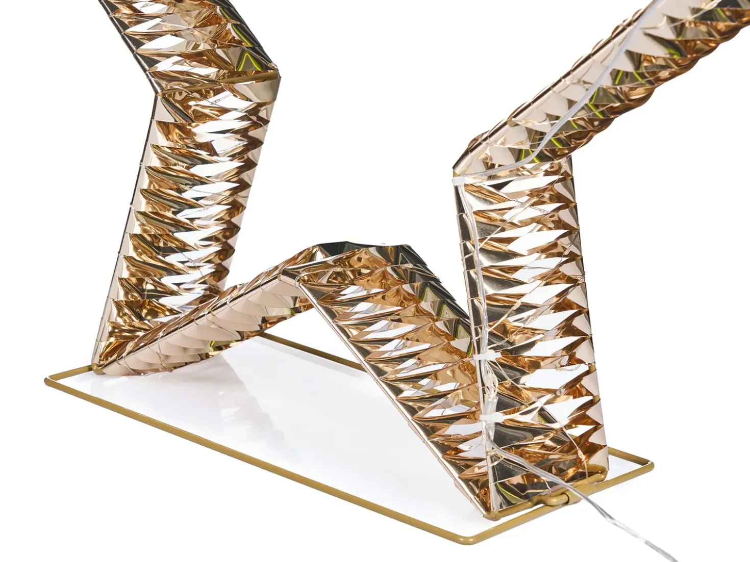 Decorazione per esterni LED BURESO Stella 80 cm Oro