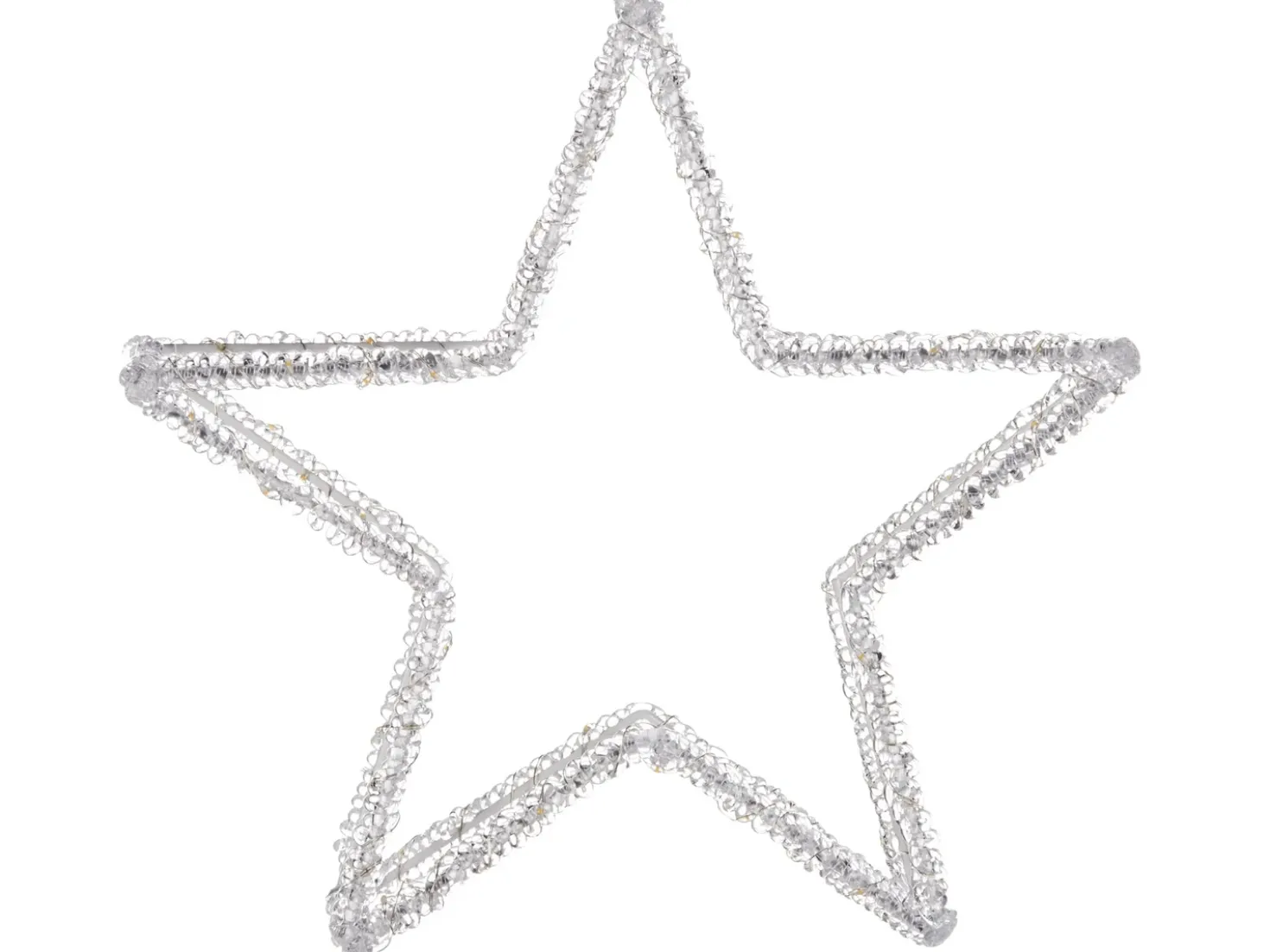 Decorazione per esterni LED SIMO Stella 31 cm Bianco