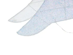 Decorazione per esterni LED EDASJON Albero di Natale 95 cm Bianco
