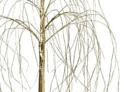 Decorazione per esterni LED BALIONI Albero 180 cm Oro