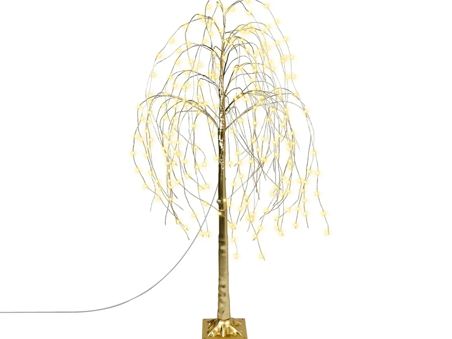 Decorazione per esterni LED BALIONI Albero 180 cm Oro