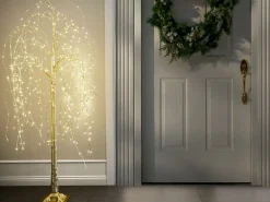Decorazione per esterni LED BALIONI Albero 180 cm Oro