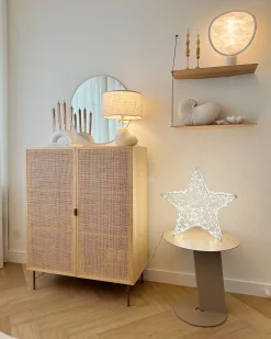 Decorazione per esterni LED MADUM Stella 50 cm Argento