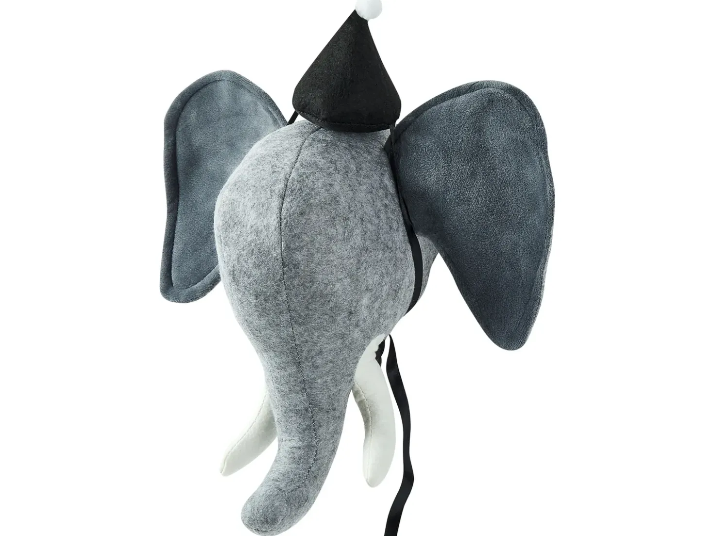 Decorazioni da Parete Cameretta Elefante BADOU Cotone 36 cm Grigio
