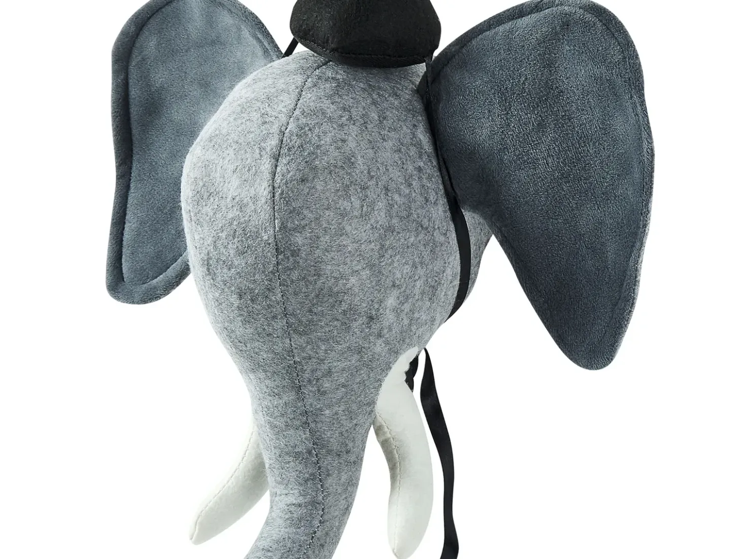 Decorazioni da Parete Cameretta Elefante BADOU Cotone 36 cm Grigio