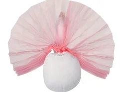 Decorazioni da Parete Cameretta Cigno ODETTA Cotone 32 cm Bianco
