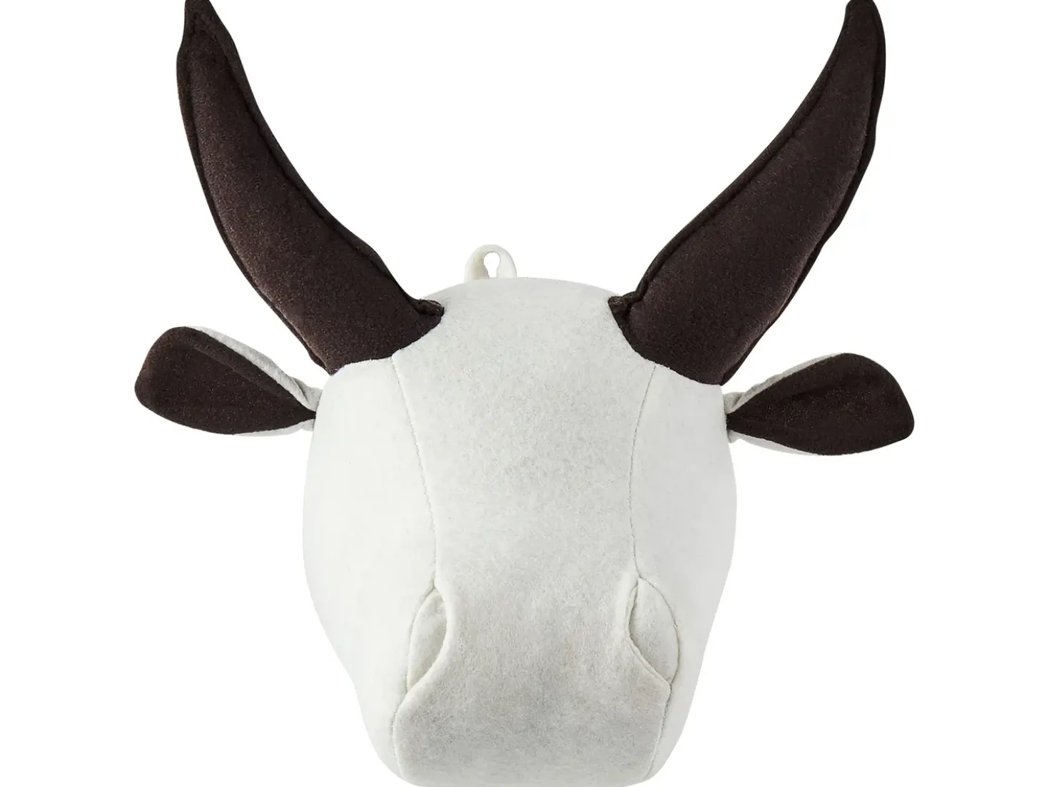 Decorazioni da Parete Cameretta Toro GEOFFREY Cotone 24 cm Bianco