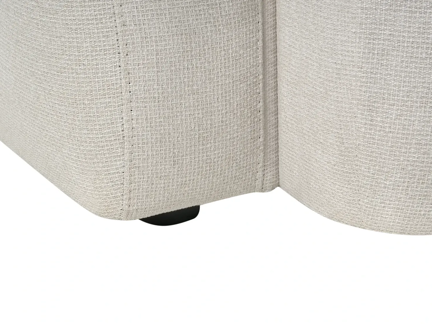 Divano 3 posti AFOSS Tessuto Beige chiaro