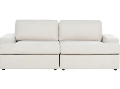 Divano 3 posti ALLA Tessuto Beige chiaro