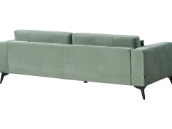 Divano 3 posti ANGE Tessuto Verde chiaro